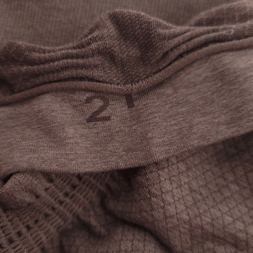 Lululemon Capri Solid Brown Athletic Active Leggi… - image 8